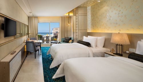 Habitación Deluxe, 2 camas individuales, vistas al mar