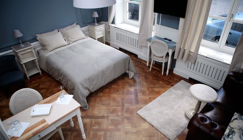 Estudio de lujo, no fumadores, cocina
