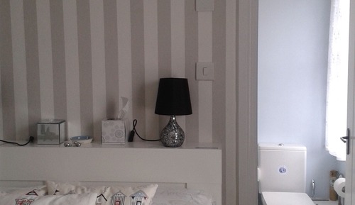 Habitación doble, baño privado