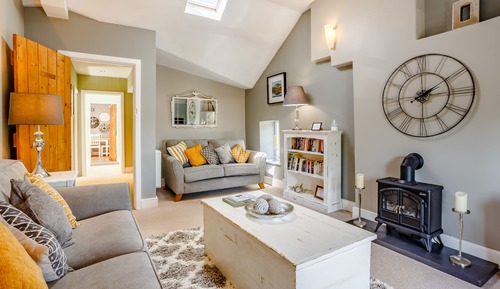 Casa de campo ejecutiva, baño privado, vistas al jardín (Luxury 2 bed Holiday Let)