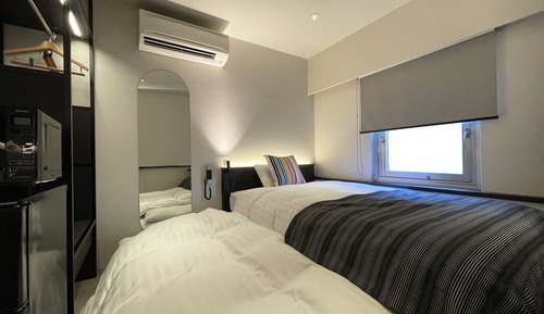 Habitación estándar con 2 camas individuales, no fumadores, cocina básica (Designer's)