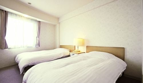 Habitación con 2 camas individuales, vistas al mar