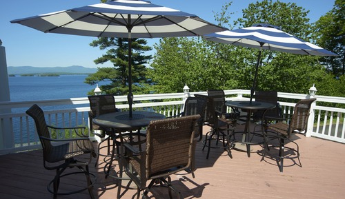 Habitación doble, 2 camas dobles, balcón, vistas al lago