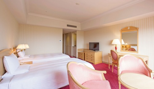 Habitación estándar con 2 camas individuales, no fumadores, vistas al parque