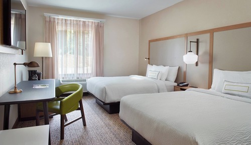 Habitación, 2 camas de matrimonio, no fumadores