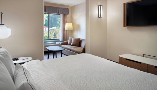 Suite, 1 cama de matrimonio grande con sofá cama (Hearing Accessible)