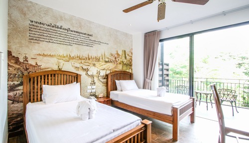 Rain Tree Deluxe, twin Bed