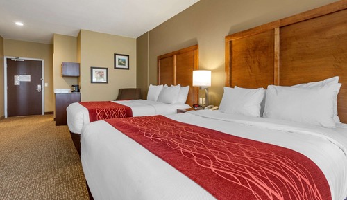 Habitación, 2 camas de matrimonio, accesible para personas con discapacidad, no fumadores