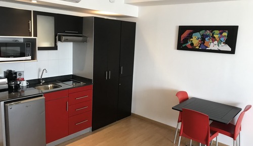 Habitación Deluxe doble, 2 camas de matrimonio, cocina