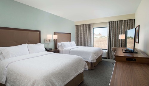 Habitación, 2 camas de matrimonio, no fumadores