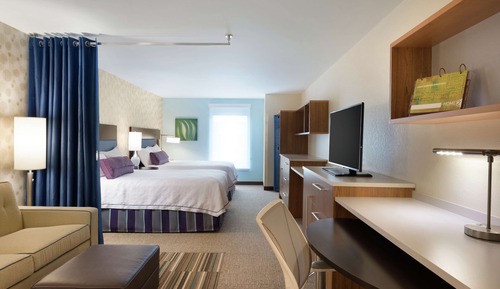 Estudio, 2 camas de matrimonio, accesible para personas con discapacidad (Hearing)