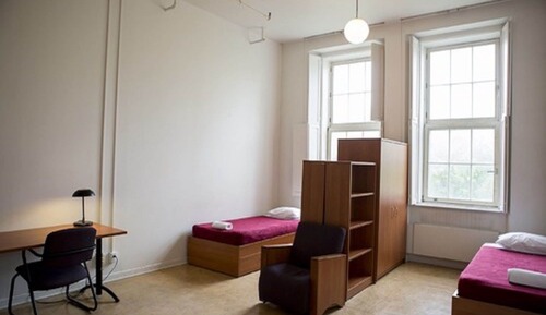 Habitación estándar con 2 camas individuales, 2 camas individuales, baño compartido