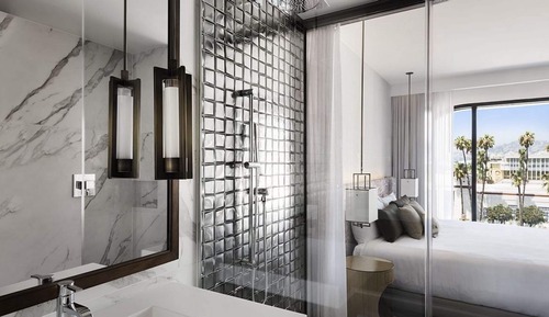 Habitación, 1 cama de matrimonio grande (Silver, Hollywood Sign View)