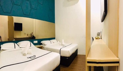 Habitación cuádruple, 2 camas de matrimonio