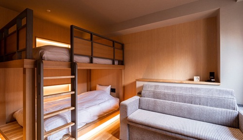 Habitación estándar con 2 camas individuales, no fumadores (Nordic Bunk Bed)