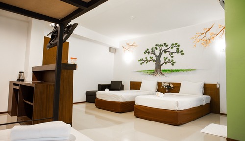 Habitación cuádruple familiar