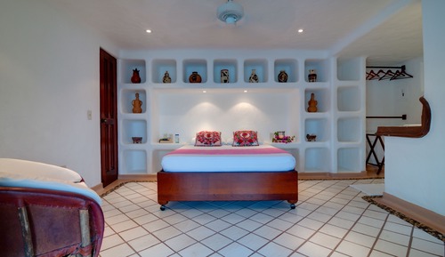 Habitación romántica, 1 cama de matrimonio, vistas al mar, frente al mar