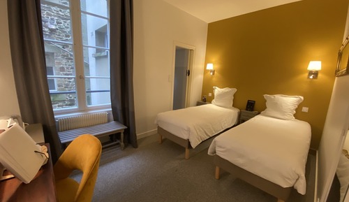 Habitación con 2 camas individuales, 2 camas individuales