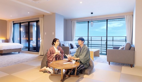 Superior Japanese-Western Room Twin 6People No Indoor Bath Non-Smoking