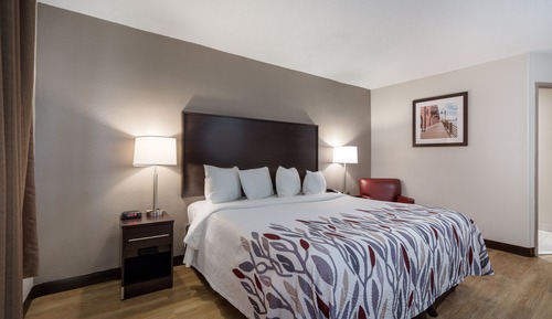 Habitación Deluxe, 1 cama de matrimonio grande, no fumadores (Roll-In Shower)