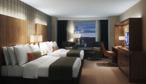 Habitación Deluxe, 2 camas de matrimonio, no fumadores (Cherokee)