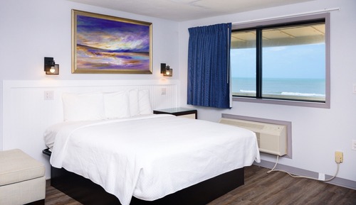 Habitación estándar, 1 cama de matrimonio grande, cocina básica, vistas al mar (Second Floor)