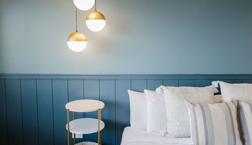 Habitación doble, baño privado, vistas al lago (King Room / Kitchenette)