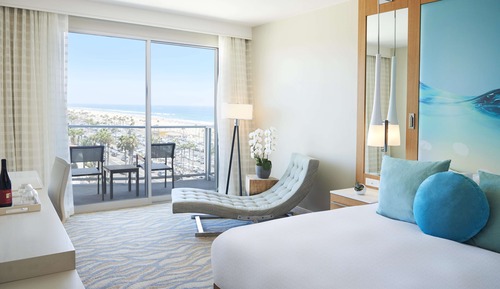 Habitación, 1 cama de matrimonio grande, accesible para personas con discapacidad, vistas al mar