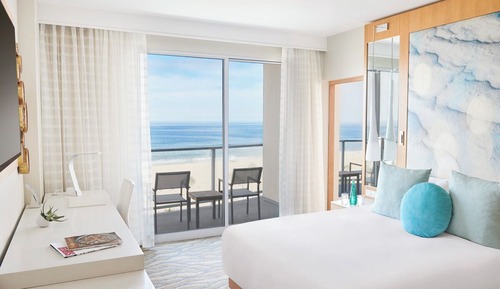 Suite, 1 cama de matrimonio grande con sofá cama (Ocean Front - With Balcony)