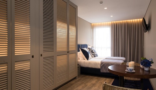 Habitación con 1 cama doble o 2 individuales