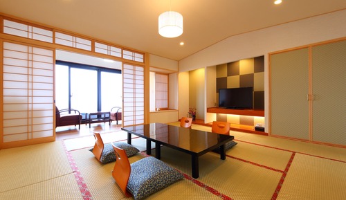 Habitación tradicional, fumadores, vistas al mar (Japanese Traditional Style / Washitsu)