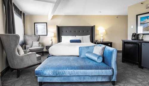 Habitación de lujo, 1 cama de matrimonio grande, balcón, vistas al mar