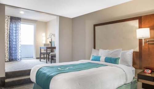 Habitación, 2 camas de matrimonio