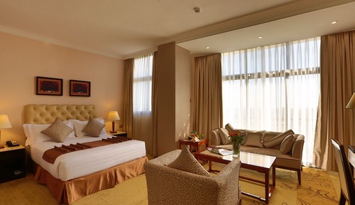 Suite junior, vistas a la ciudad