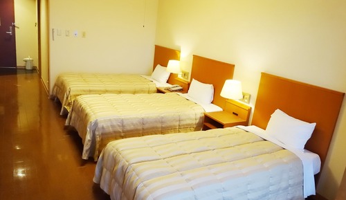 Habitación triple, no fumadores, vistas a la bahía