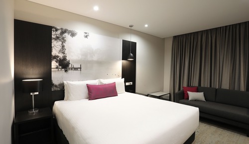 Habitación superior, 1 cama de matrimonio grande