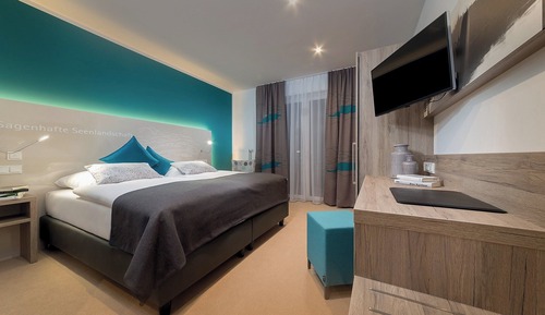 Habitación con 1 cama doble o 2 individuales, accesible para personas con discapacidad, no fumadores