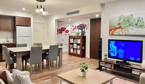 Apartamento, 3 habitaciones, chimenea