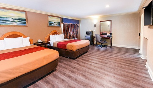 Habitación estándar, 2 camas dobles, no fumadores