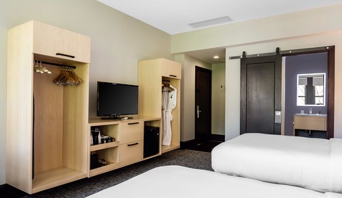 Habitación, 2 camas de matrimonio