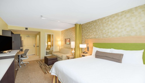 Estudio, 1 cama de matrimonio grande, accesible para personas con discapacidad (hearing acc)