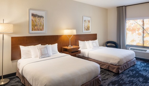 Habitación, 2 camas de matrimonio