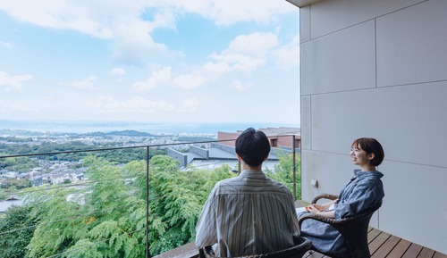 Habitación tradicional (Half Open-air Bath, 2F)