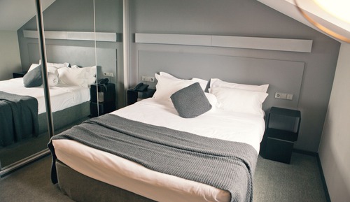 Habitación individual económica, vistas al valle