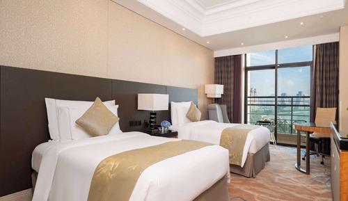 Habitación Deluxe, 2 camas individuales, no fumadores, vistas al mar