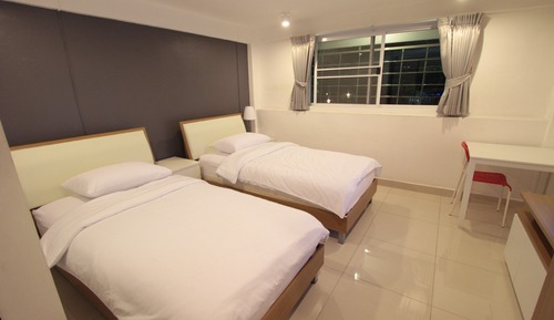 Habitación superior con 2 camas individuales