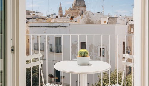 Estudio panorámico, cocina, vistas a la ciudad