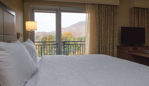 Estudio, 1 cama de matrimonio grande, accesible para personas con discapacidad, balcón (hearing acc)