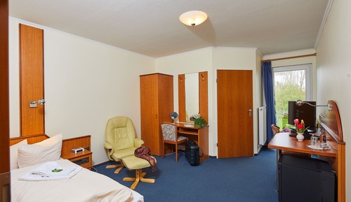 Habitación individual básica, 1 habitación, balcón, en la zona del jardín