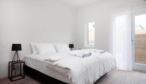 Habitación doble superior, 1 cama doble, en la zona del jardín